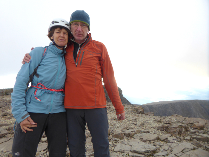 Ben Nevis Summit, no queue for the selfie as it was about 7pm. The Long Climb is loooonnnngg!