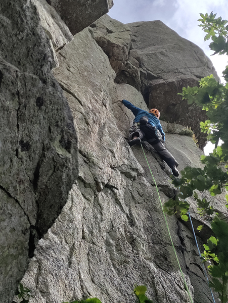 Andy Tibbs on Wall Street at Clifton, August 2022. 