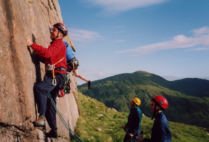 A busy June evening at Craiglee, looking towards the hill known as Curleywee.